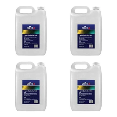 Image of 4x Chauvet DJ Geyser Juice 5L (Quick Dissipating Fluid)