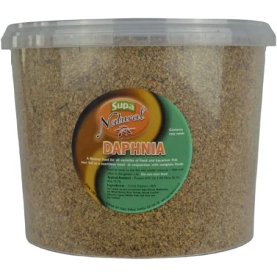Image of Supa Natural Daphnia Fish Food 3 Litre Bucket Suitable For Pond &amp; Aquarium High In Protein