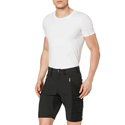 Image of Fjallraven Men&#039;s Abisko Shorts, Black, 54 EU
