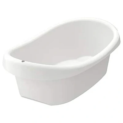 Image of Baby Bath, White, Green + A Free Pen