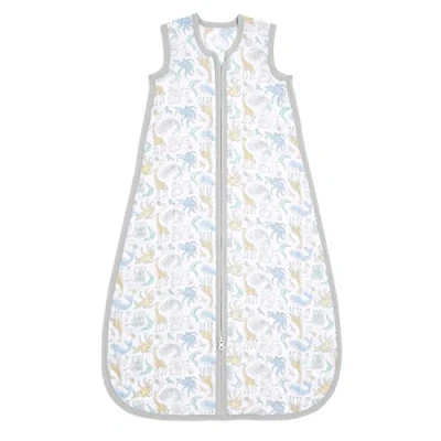 Image of aden + anais essentials Baby Sleeping Bag, 100% Cotton Muslin, Wearable Swaddle Blanket for Girls &amp; Boys, Newborn Sleep Sack, TOG Rating 1.0, 18 36 Months, natural history