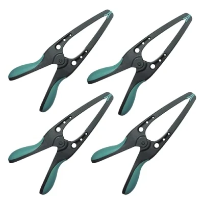 Image of wolfcraft Set MT Pointed Spring clamp 4 pcs. I 8643000 Universal for Extremely Precise Fixing