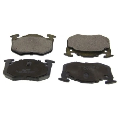 Image of 209731100 Brake pad set MAPCO 6454 Rear Axle PEUGEOT: 205 II Hatchback, 306 206 RENAULT: CLIO 2, Super 5 1