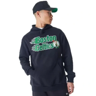 Image of BOSTON CELTICS BASKETBALL Hooded Pullover Black
