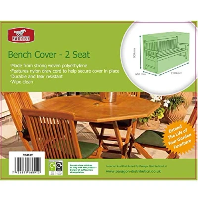 Image of FABOER Bench Cover 2 Seat 132x66x90cm(52&quot;x26&quot;x35.4&quot;)