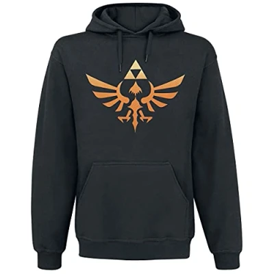 Image of The Legend of Zelda Men&#039;s Felpa Sweatshirt, Black, M