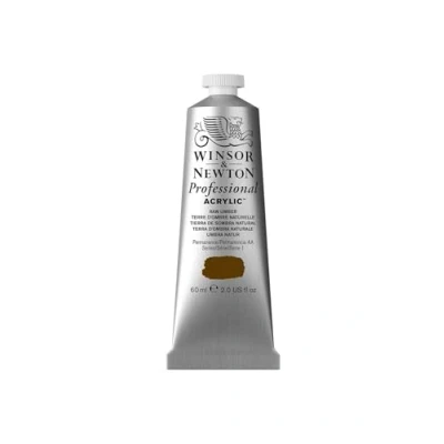 Image of Winsor &amp; Newton 2320554 60 ml Professional Acrylic Colour Raw Umber, (Pack of 1)