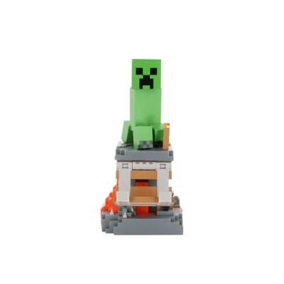 Image of Cable Guys Minecraft Creeper Gaming Accessories Holder &amp; Phone for Most Controller (Xbox, Play Station, Nintendo Switch)