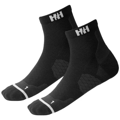 Image of Helly Hansen Unisex Trail Sock 2Pk, Black, 39 41