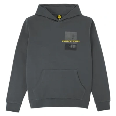Image of Borussia Dortmund Men&#039;s BVB Nostalgia Hoodie Anthracite Hoodie, charcoal, S