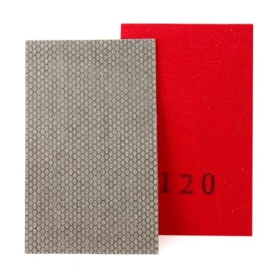 Image of HOMESOM Diamond Sandpaper Electroplated Polishing Sheet Abrasive Sanding Paper Grit 120 for Glass Ceramics Stones