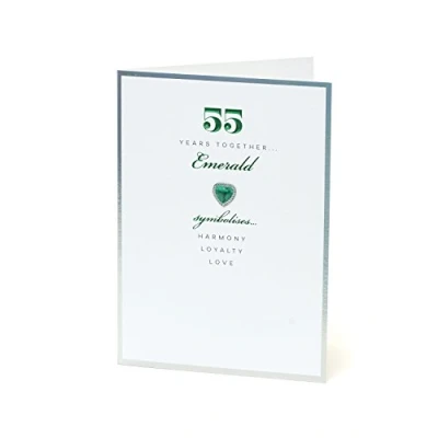 Image of UK Greetings 55th Anniversary Card