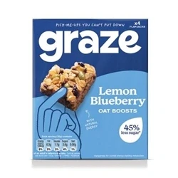 Image of Graze Lemon Blueberry Oat Boosts 30g Pack of 4 3619