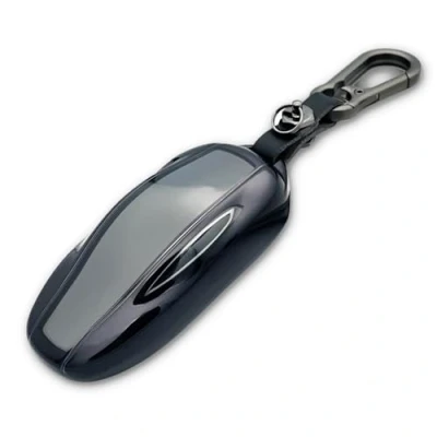 Image of TANDRIVE TPU Key Fob Cover Holder for Tesla Model 3 Y，Black