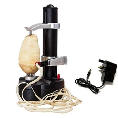 Image of Electric Potato Peelers Automatic Rotating Apple Peeler Peeling Machine Fruits Vegetables Cutter Kitchen Tool