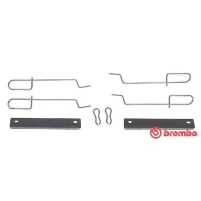 Image of 442726 Accessory Kit, disc brake pads BREMBO A 02 214 PEUGEOT: 205 II Hatchback, 106 309 Hatchback