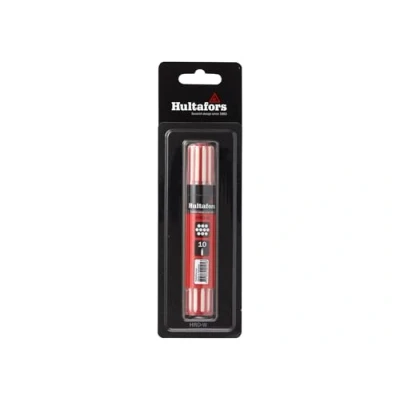 Image of Hultafors Dry Marker Refill White (10) Blister Pack, supplied in a smart container