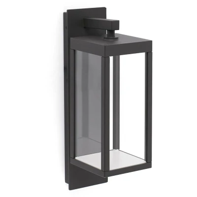Image of Kerala LED Outdoor Wall Lantern Dark Grey IP54