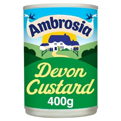 Image of Ambrosia Devon Ready to Eat Original Custard Can 400 g (Pack of 1)
