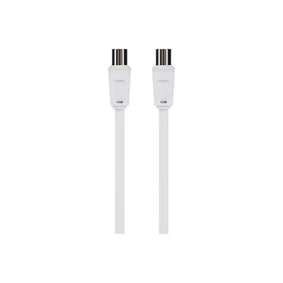 Image of Maplin TV Aerial Cable 1M Coaxial RF Male to
