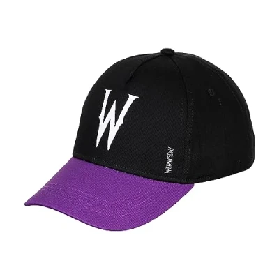 Image of Wednesday W Chidren&#039;s Cap, Black, 20 x 14 cm