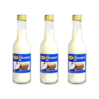 Image of KTC 100% Coconut Oil 250 ml Pack of 3