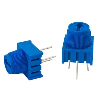 Image of MCIGICM (10 Pcs 10K Ohm Breadboard Trim Potentiometer kit with Knob for Arduino