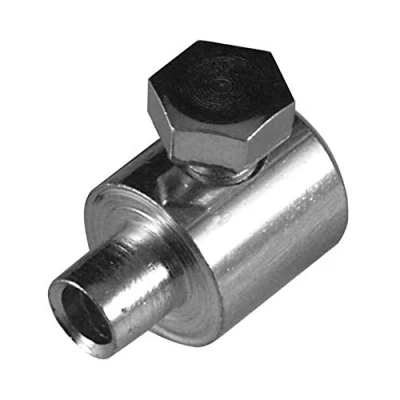 Image of ADJUSTABLE CABLE LOCK BARREL CLAMP THROTTLE 12MM 18MM GUIDE HANGER END STOP VINTAGE MOPED ROLLER SCOOTER MOTORBIKE BRAKE ACCELERATOR GAS