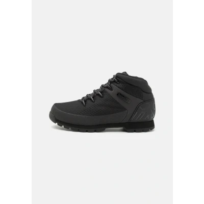 Image of Timberland EURO Sprint Laceup ankle boots, Men&#039;s, Size: 9.5, Jet black Textile