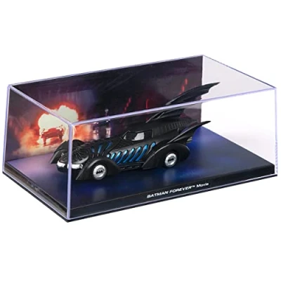 Image of DC Comics Batmobile (Batman Forever) Box Display Edition Batman Automobilia Collection by Eaglemoss Collections