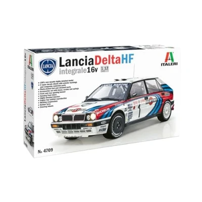 Image of Italeri ITA4709 Lancia Delta HF Integral Monte Carlo Model kit, Multi Coloured