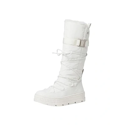 Image of Tamaris Women&#039;s 1 26657 41 Fashion Boot, White, 5 UK
