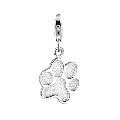 Image of Elli Charms Ladies Pendant Cat Dog Paw Animal in 925 Sterling Silver