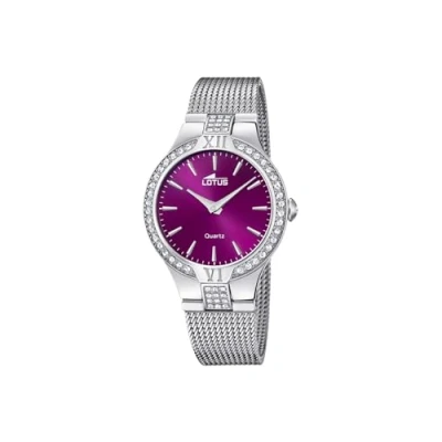Image of Lotus Women Analog Quartz Watch with Stainless Steel Strap 18894/3