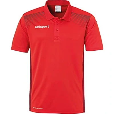 Image of Uhlsport Men Goal Polo shirt Men&#039;s T Red/Bordeaux, 2XL