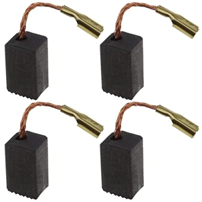 Image of ECSiNG 2 Pairs of Angle Grinder Carbon Brushes 6.3x8x13.5mm/0.25x0.31x0.53inch Compatible with Ryobi EAG950RB EAG750RS 115 125 D54 Replacement Repair Power Tool Spare Part