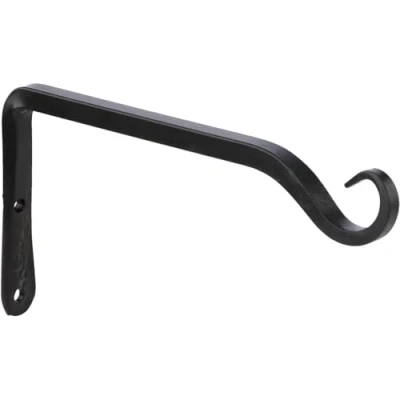 Image of Panacea 89406 Forged Straight Hook, Black, 6 Inch