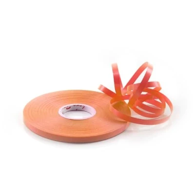 Image of Party Perfecto Balloon Curling Ribbon 50M ROLL Helium Wedding Birthday Gift Craft Favour (Orange)