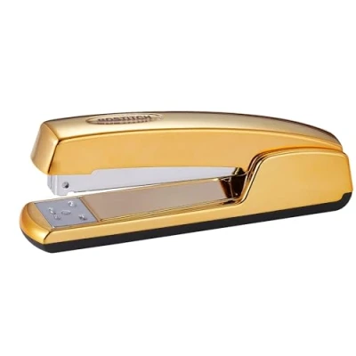 Image of Bostitch Office Professional Metal Executive Stapler, 20 Sheet Capacity, Gold Chrome (B5000 GOLD)