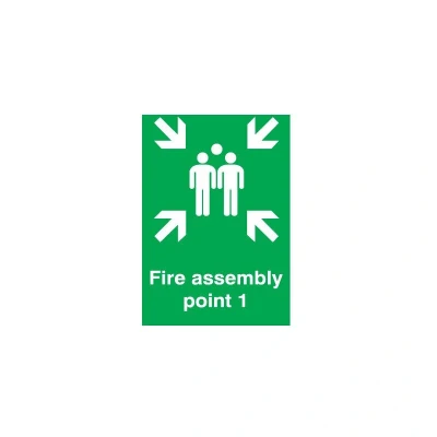 Image of Sitesafe Fire Assembly Point 1 420 x 297mm RG