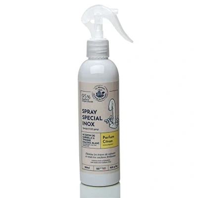 Image of Maison du Savon de Marseille Kitchen and Bathroom Stainless Steel Chrome cleaner 250ml