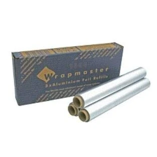 Image of Wrapmaster 1000 Foil Film Refill Pack 3 x 30M Roll