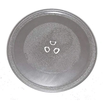 Image of Ufixt Microwave Turntable Glass Plate Fits Teka, Tesco, Tricity and Whirlpool 255mm