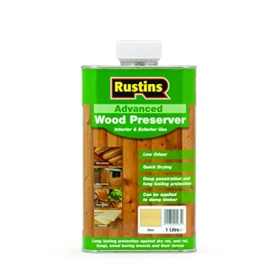 Image of Rustins Advanced Wood Preserver Clear 1L