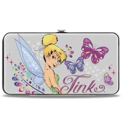 Image of Buckle Down Women&#039;s Hinge Wallet Tinker Bell, 7&quot; x 4&quot;, Bell