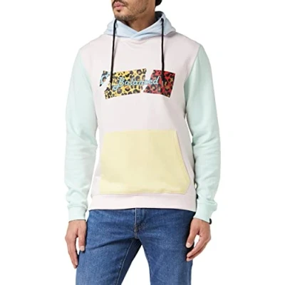 Image of Soul Star Men&#039;s SOFTPLAY Hoodie, Pink (Pink E5C3C2), Large (Size:Large)