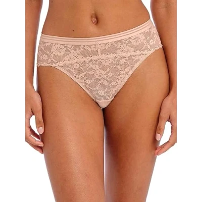 Image of Freya Women&#039;s Offbeat Classic Brief Bikini Style Underwear, Natural Beige, M