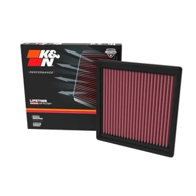 Image of K&amp;N Engine Air Filter: High Performance, Premium, Washable, Replacement Compatible with select 2022 2023 Land Cruiser/Land Cruiser 300, 33 3178