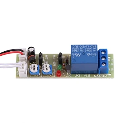Image of Timer Relay Module, Switch Delay Adjustable Infinite Cycle On/Off Module (DC12V,0 60min)