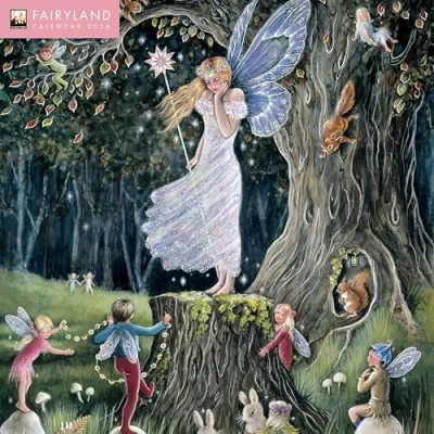 Image of Fairyland by Jean &amp; Ron Henry Wall Calendar 2026 (Art Calendar)